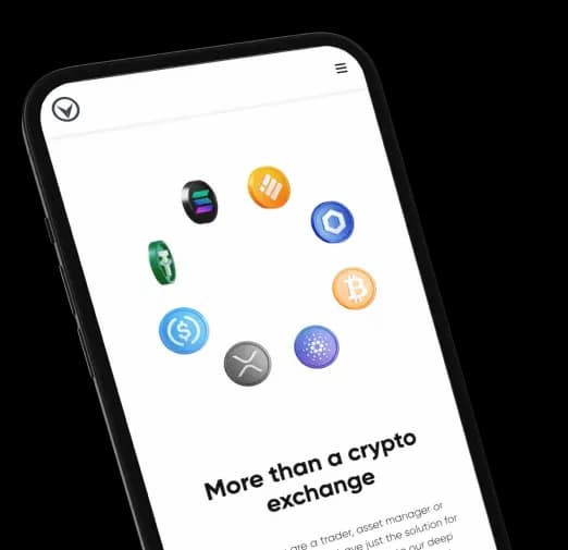 Cellphone with ovex website on screen